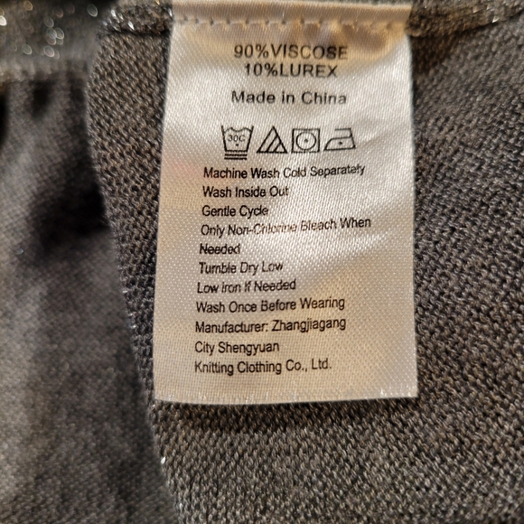 NWT Silver Sweater - Picture 8 of 8